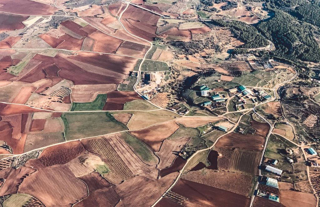 Drone mapeamento aéreo